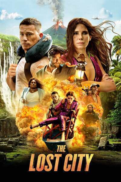 The Lost City Hindi Dubbed Movie Poster (2022)