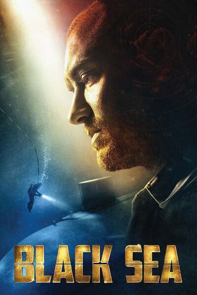 Black Sea Hindi Dubbed Movie Poster (2014)