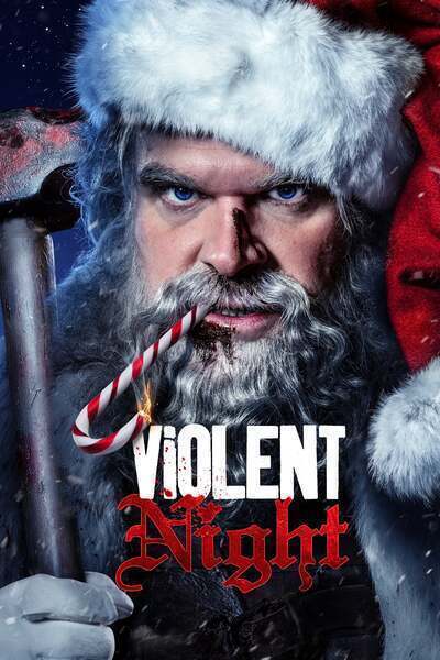 Violent Night Hindi Dubbed Movie Poster (2022)