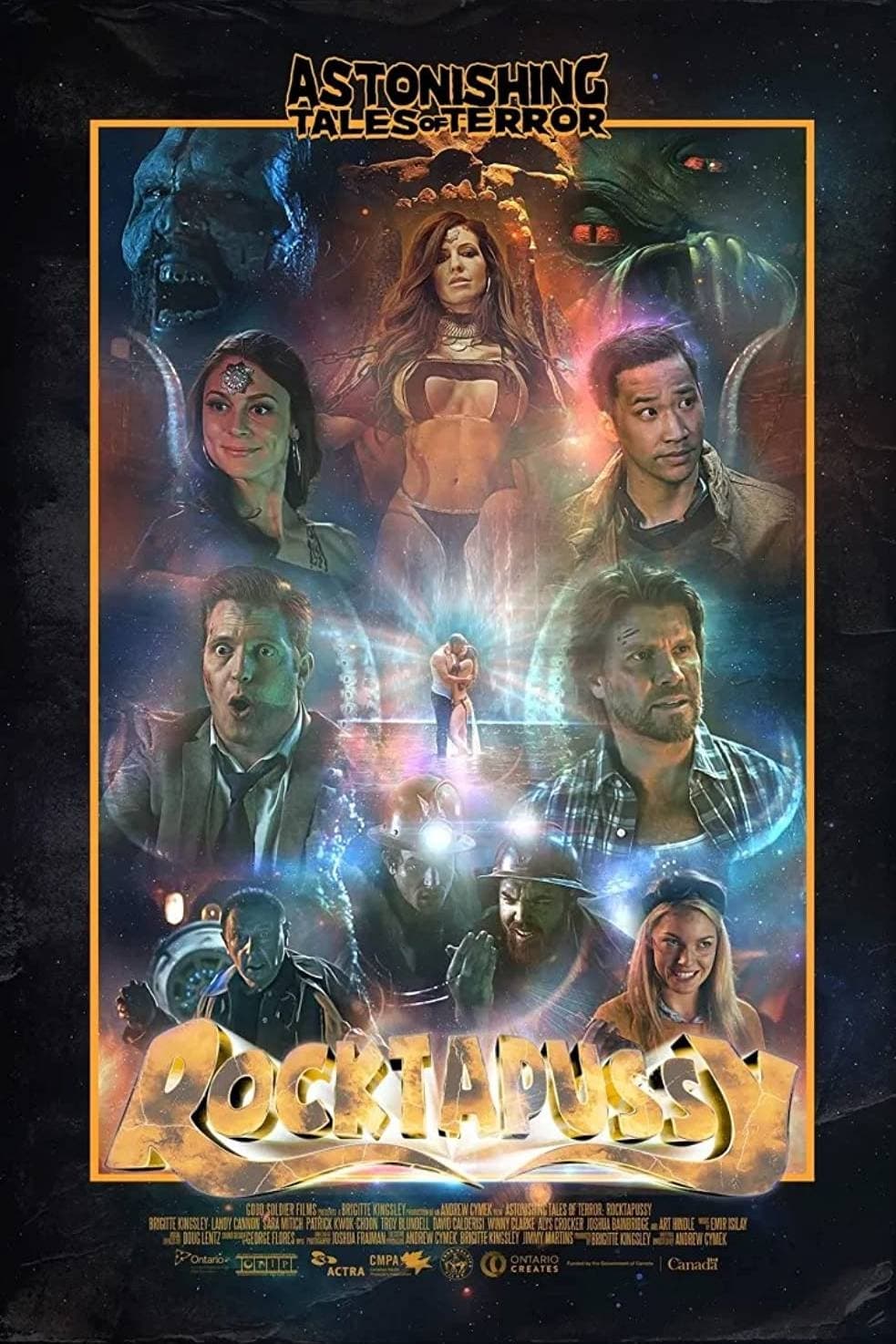 Astonishing Tales of Terror: Rocktapussy! Hindi Dubbed Movie Poster (2022)