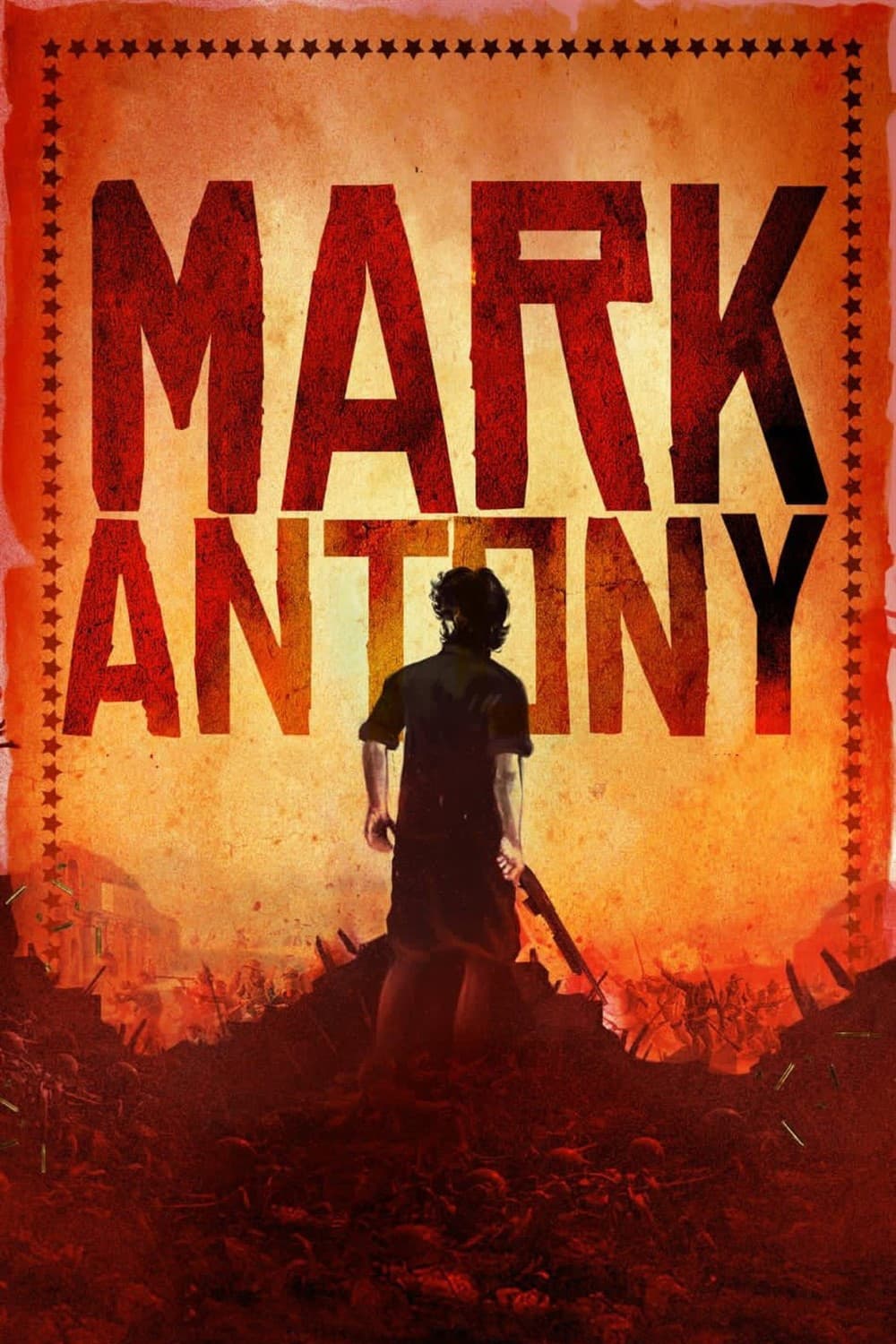 Mark Antony Hindi Dubbed Movie Poster (2023)