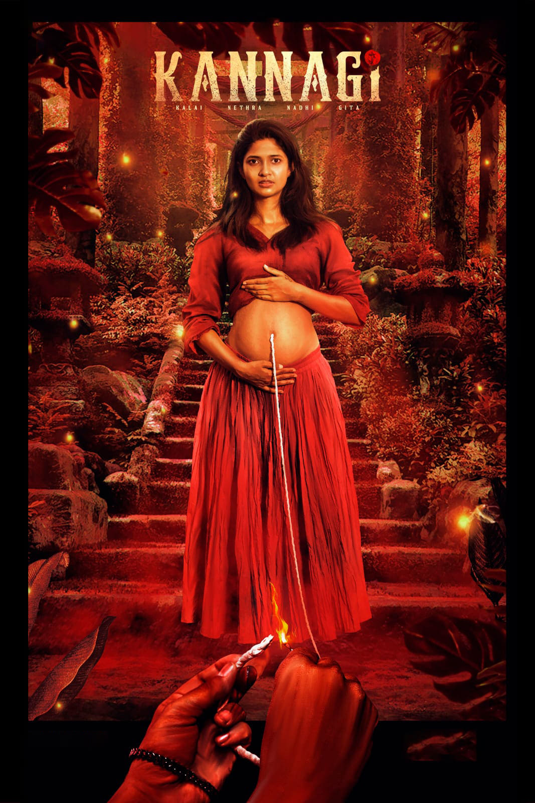 Kannagi Hindi Dubbed Movie Poster (2023)