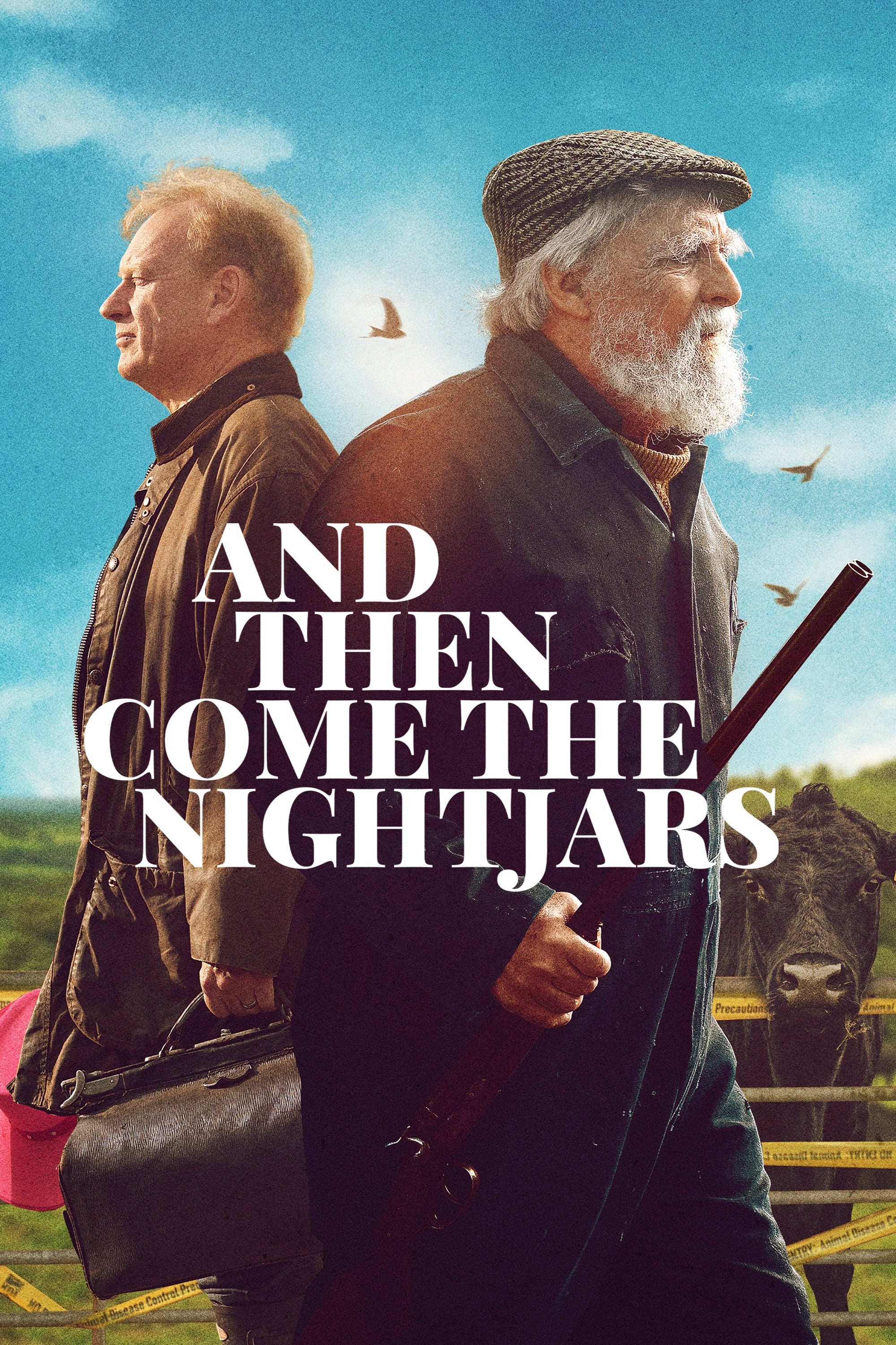 And Then Come the Nightjars Hindi Dubbed Movie Poster (2023)