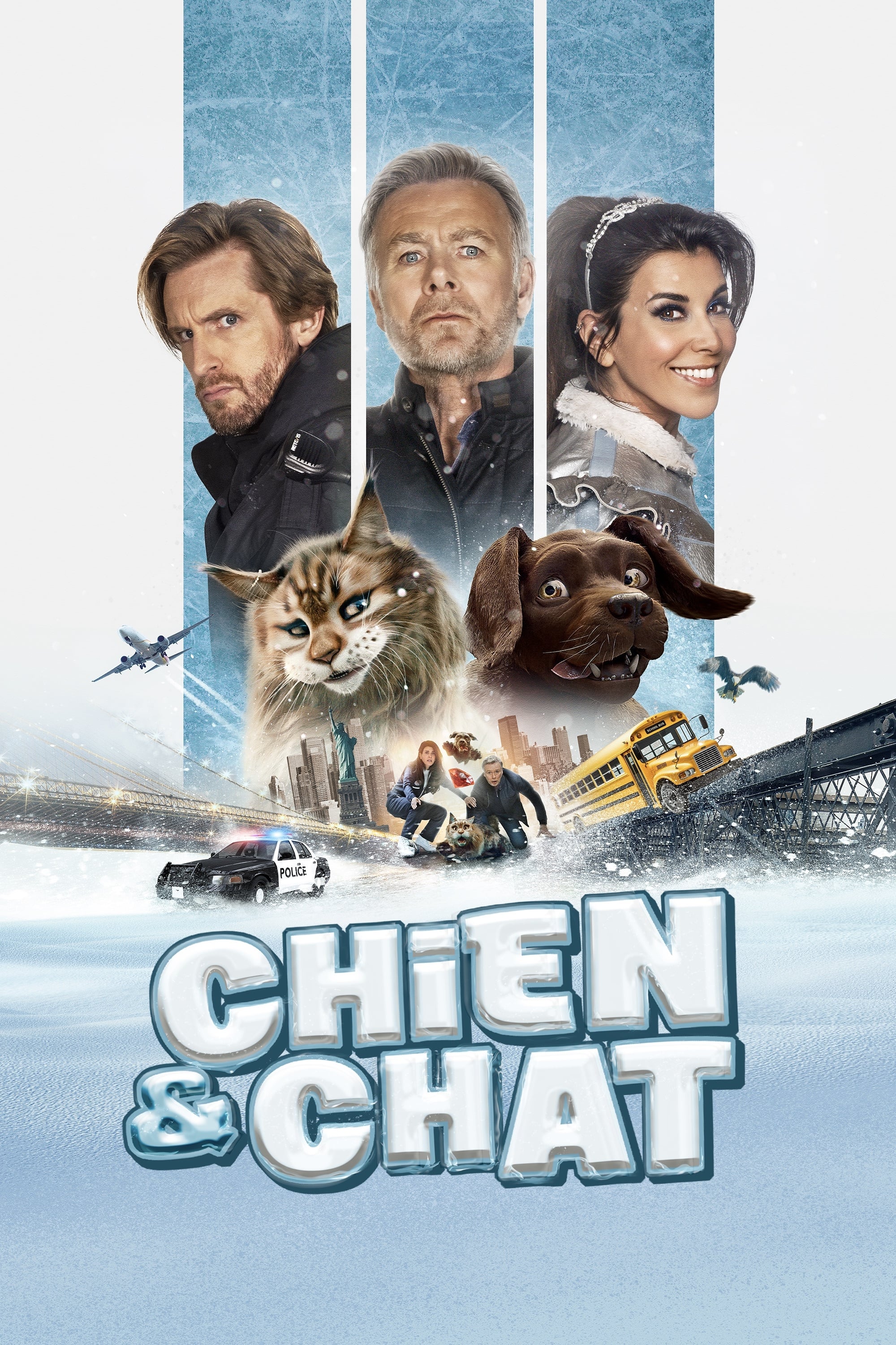 Cat and Dog Hindi Dubbed Movie Poster (2024)