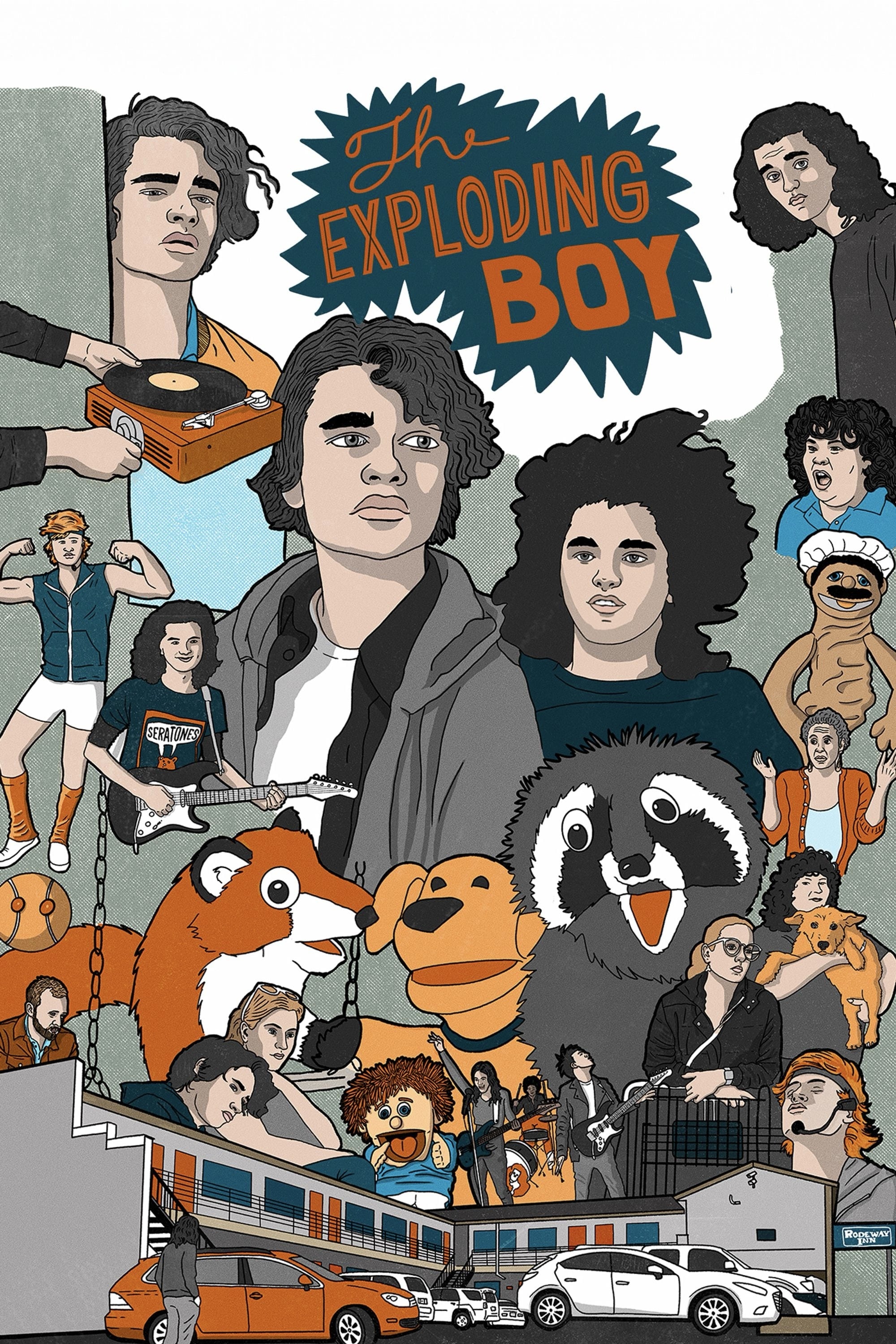 The Exploding Boy Hindi Dubbed Movie Poster (2023)