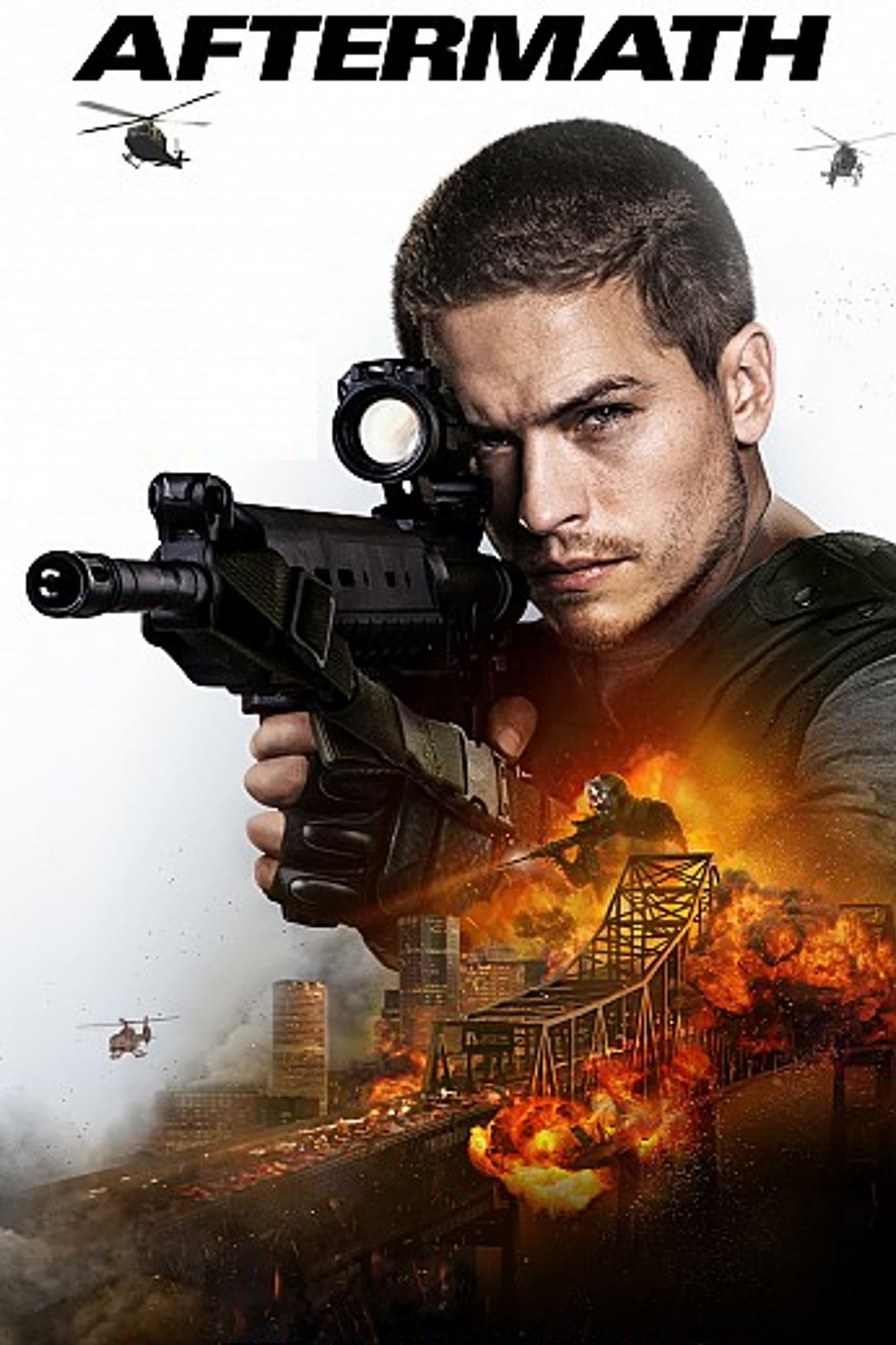 Aftermath Hindi Dubbed Movie Poster (2024)