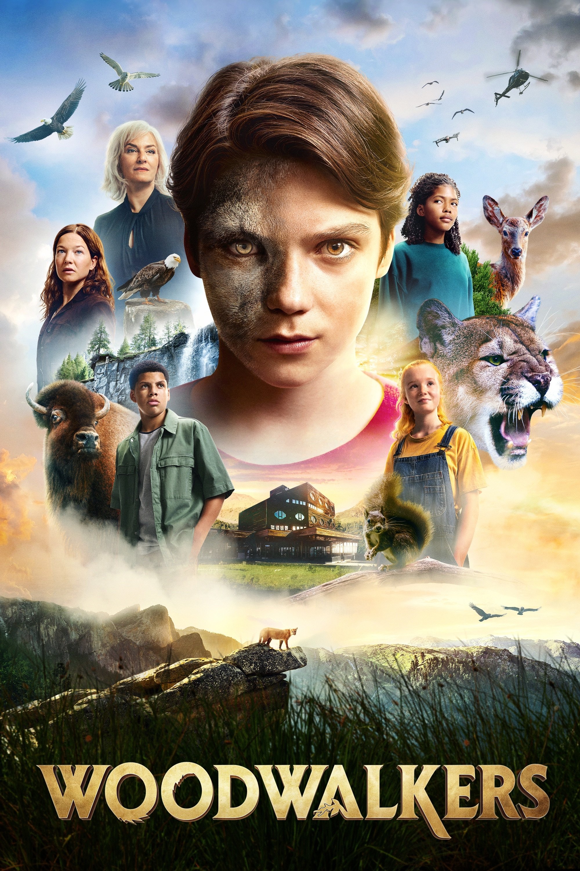 Woodwalkers Hindi Dubbed Movie Poster (2024)