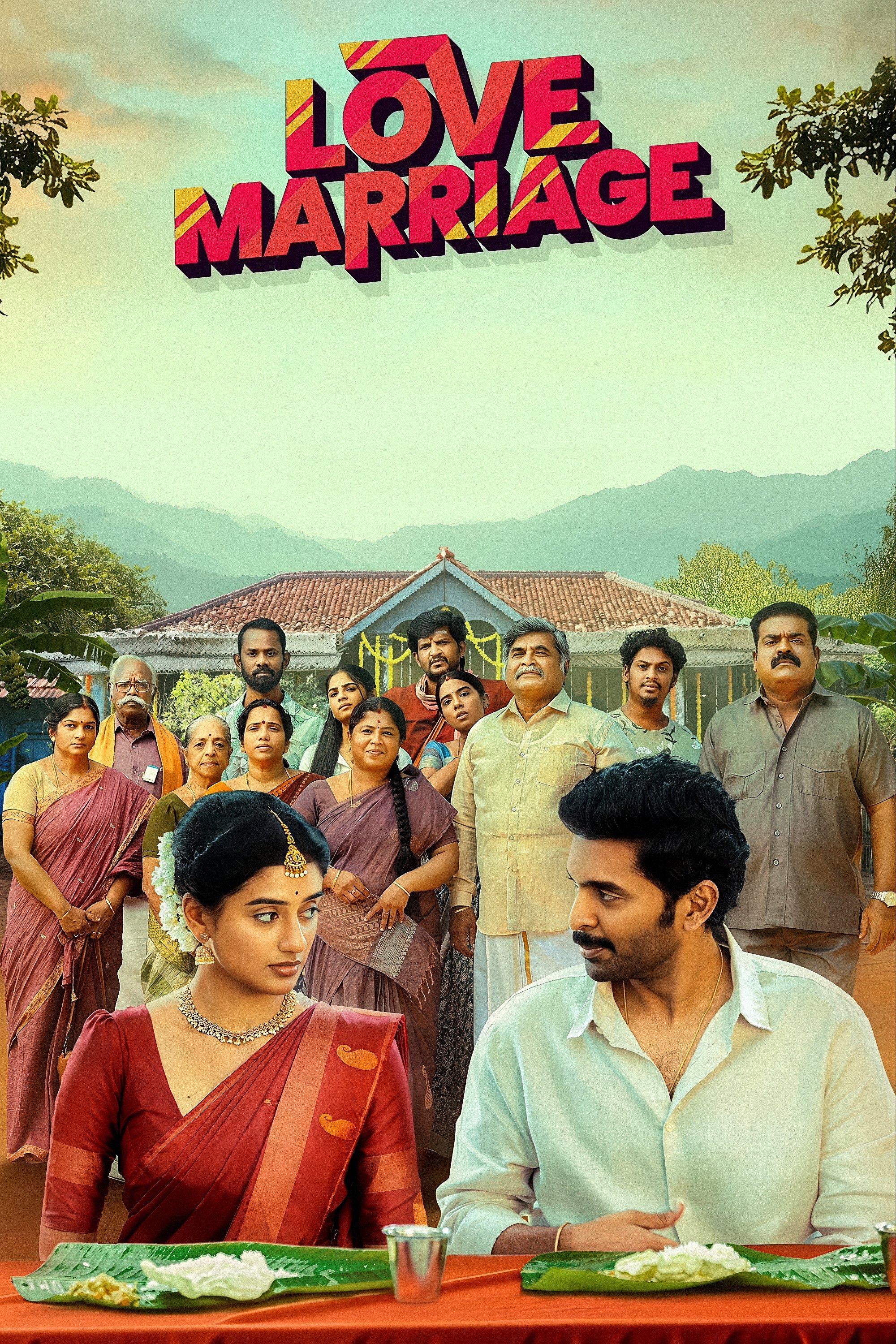 Love Marriage Hindi Dubbed Movie Poster (2025)