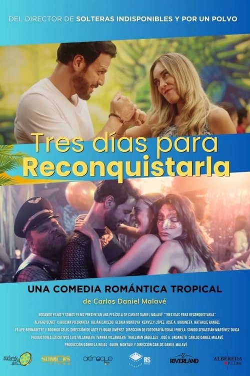 Tres días para reconquistarla Hindi Dubbed Movie Poster (2024)