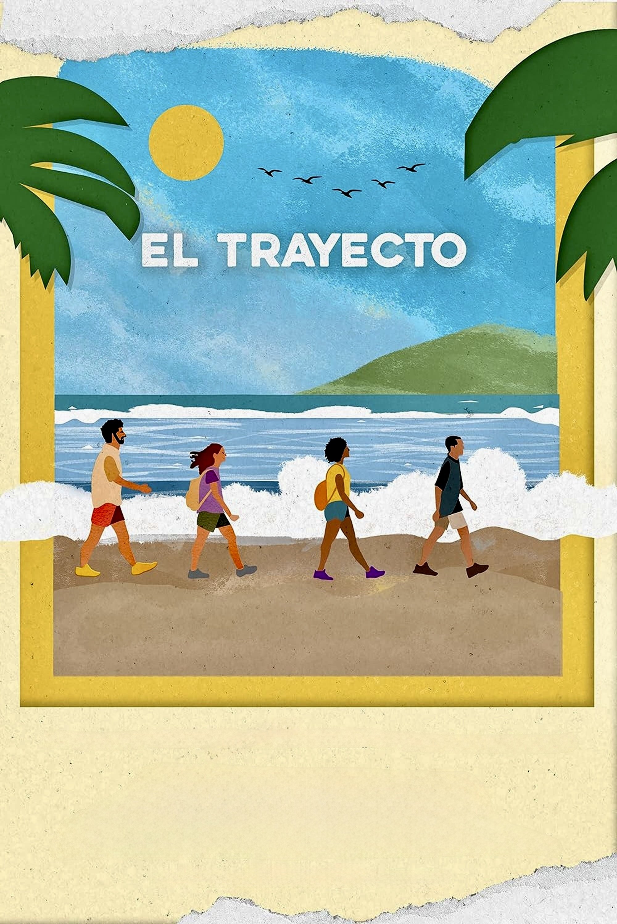 El Trayecto Hindi Dubbed Movie Poster (2024)