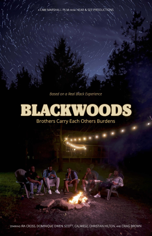 Blackwoods Hindi Dubbed Movie Poster (2024)