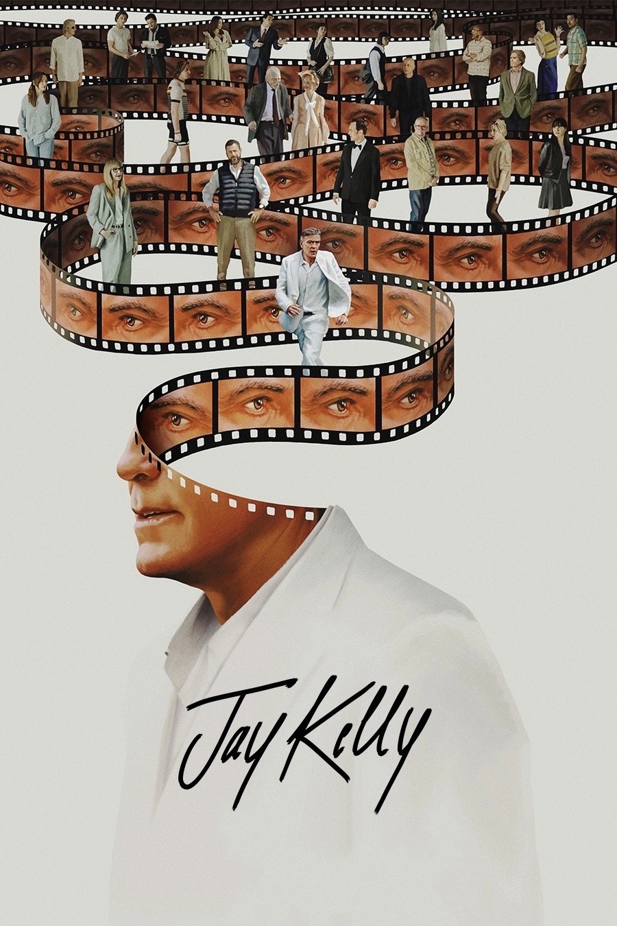 Jay Kelly Hindi Dubbed Movie Poster (2025)