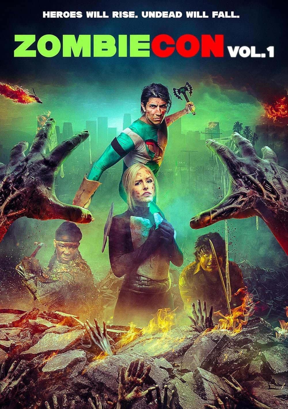 ZombieCON Vol. 1 Hindi Dubbed Movie Poster (2025)