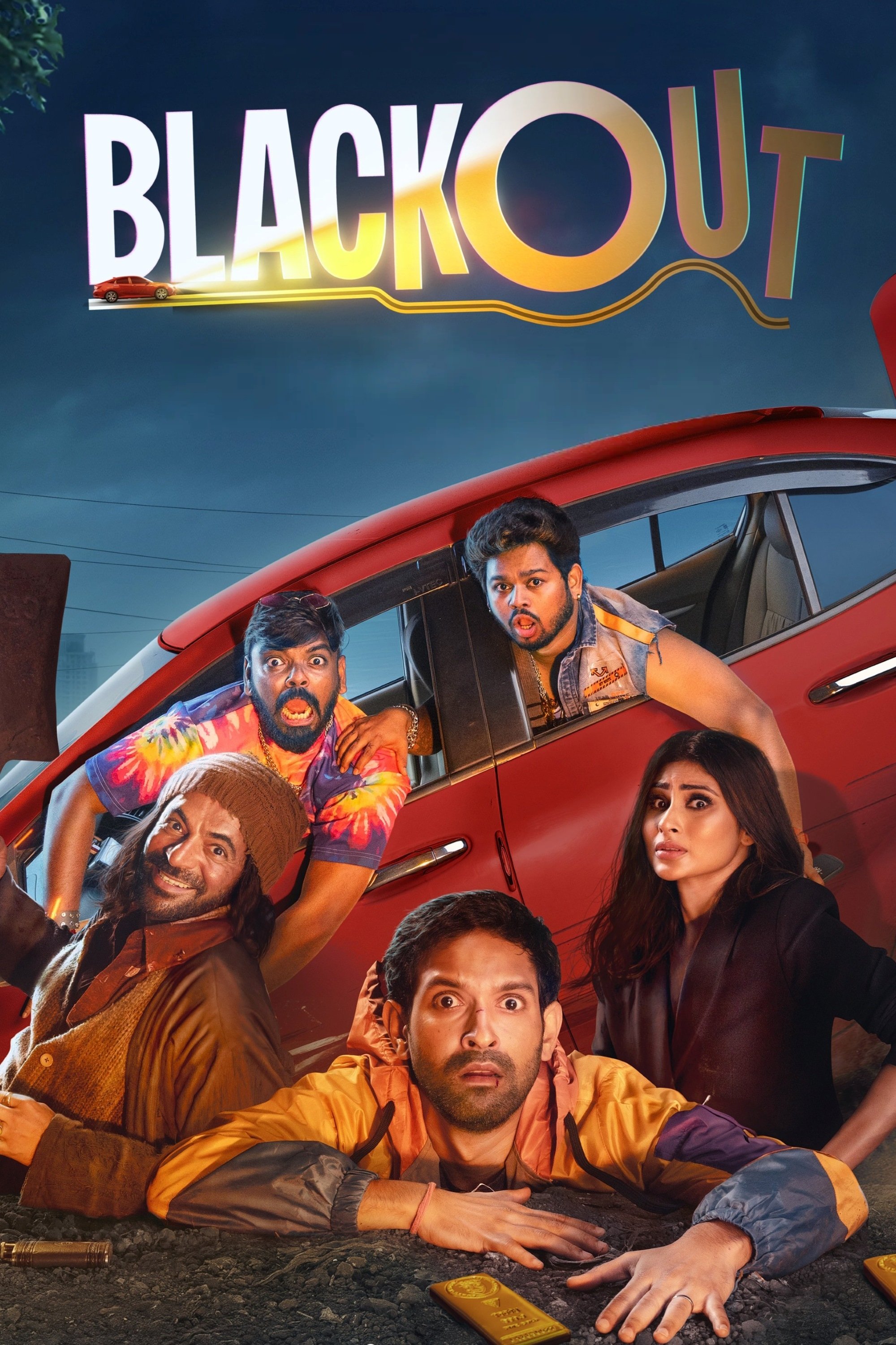 Blackout Hindi Dubbed Movie Poster (2024)