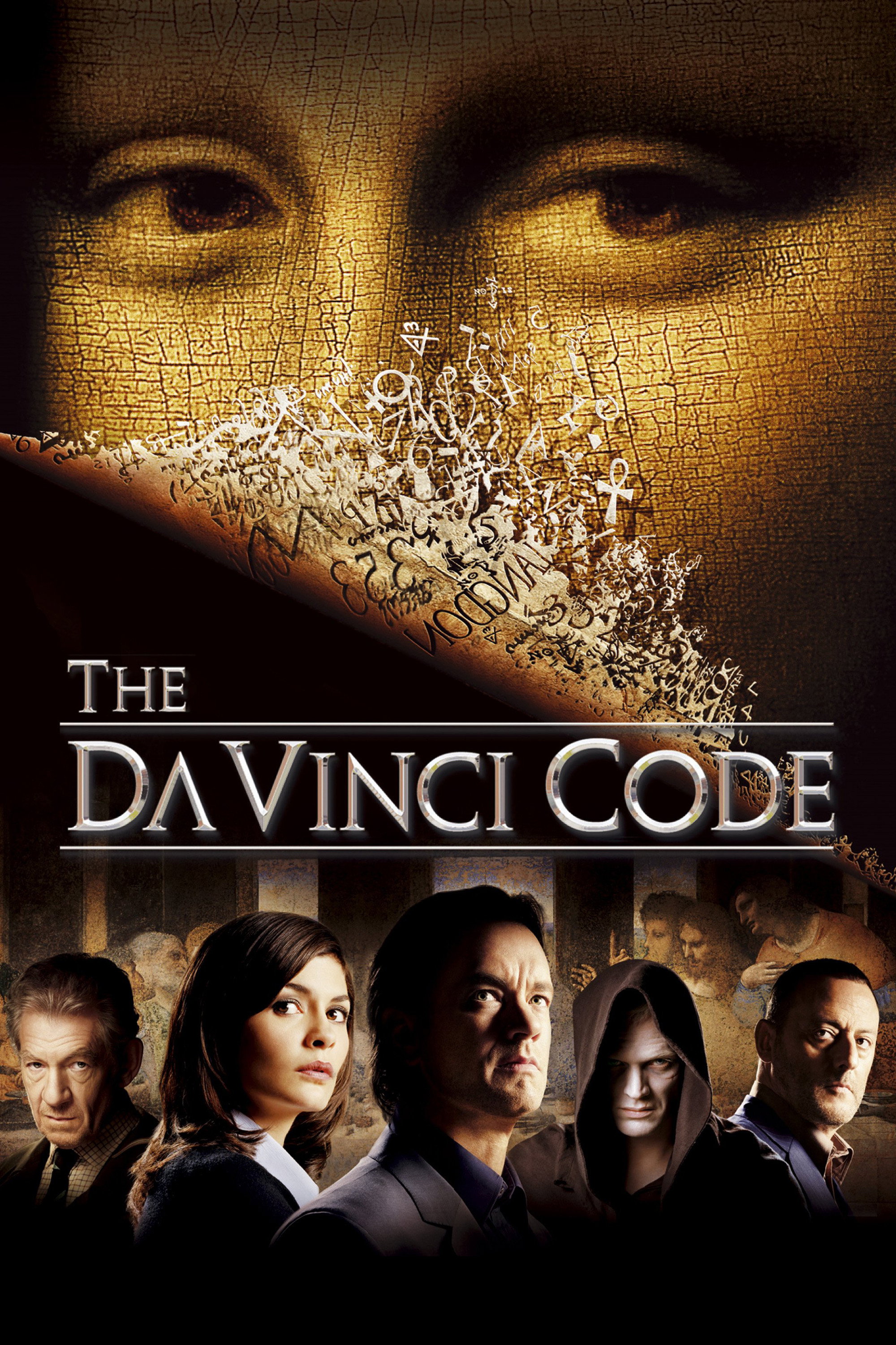 The Da Vinci Code Hindi Dubbed Movie Poster (2006)