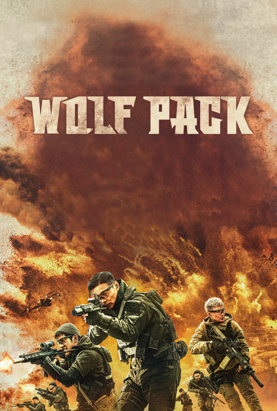 Wolf Pack Hindi Dubbed Movie Poster (2022)